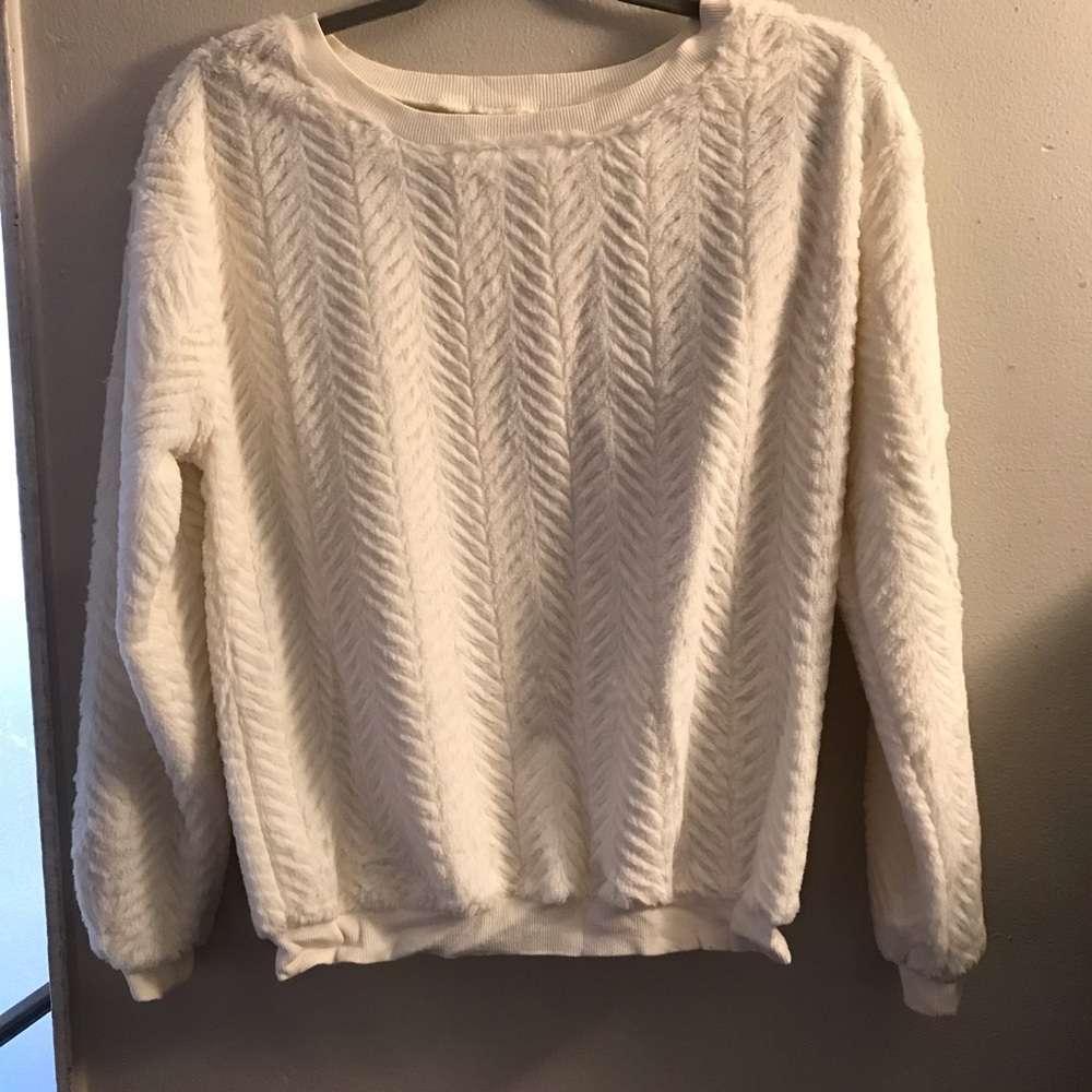 Ivory Super Soft Pull Over Sweater